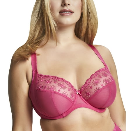 Sculptresse by Panache Harmony Plunge Underwire Bra (10836) 34JJ Hot Pink