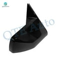 thumbnail image 4 of Right Passenger Side Manual Non-Folding View Mirror Chrome/Convex+Warning Black Smooth For 1988-1991 GMC R3500 Pickup, 4 of 9