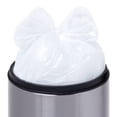 thumbnail image 2 of 8gal 60 Count White Flap-Tie Trash Bags, Polyethylene, 0.5 Mil, BPA-Free, 2 of 4