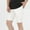 White Athletic Shorts, variant on Men's Faux Leather Shorts Solid Color Zipper Fly Straight Pockets Faux Leather Shorts PU Leather Pants Black L