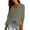 276#Green, variant on Linen Shirts for Women - 2026 Summer Embroidered Tops 3/4 Sleeve V Neck Peasant Blouses Casual Vacation Clothe Hot Pink 2XL