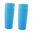 thumbnail image 1 of 2Pcs Football Leg Sleeves Compression Calf Sleeves Soccer Shin Guards Socks Shin, 1 of 8