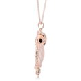 thumbnail image 3 of Owl Pendant Crystal Flossy Design Necklaces Anti-Tarnish Jewelry J-401-OWL, 3 of 4