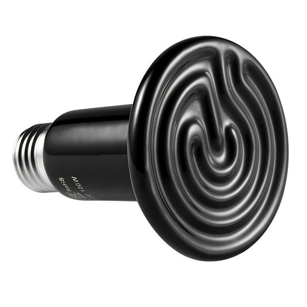 Bombilla De Calor De Cerámica CHICIRIS 25W - Sin Luz, Para Terrarios De Reptiles, Anfibios, Gallineros O Acuarios