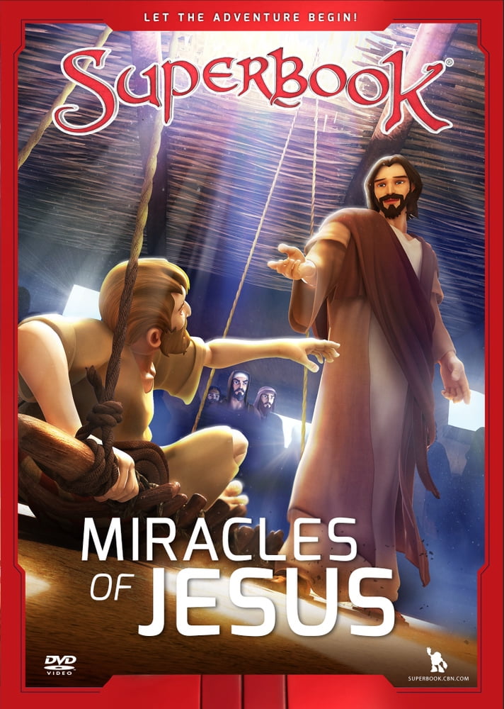DVD-Miracles Of Jesus (SuperBook) - Walmart.com