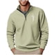 thumbnail image 1 of Blusa y camisa de manga larga con cuello alto para hombre, ropa deportiva para el hogar, pijamas, camiseta de color liso, blusa deportiva de poliéster para hombre, 1 of 4