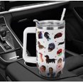 thumbnail image 6 of Dachshund Tumbler Wiener Dog Gifts Cute Dog Tumbler 40 OZ Dachshund for Women Cups Coffee Travel Mug with Handle Leak Proof Insulated Wiener Lovers Decor Stuff, 6 of 6