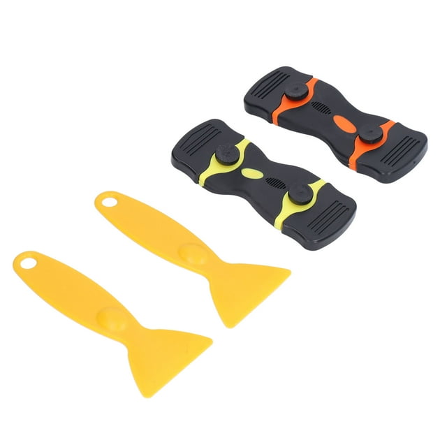 Double Edge Scraper Tool Set Multifunctional Scraper Cutter Tool Set Caulking Scraper Tool Plastic Caulk Scraper Removing Glue Tools Handheld Scraper Set For Home Caulking Removing