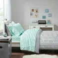 thumbnail image 3 of Gracie Mills Juniper Metallic Ikat Dot Printed Sheet Set - GRACE-10931, 3 of 4