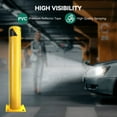 thumbnail image 5 of Dextrus Bollard, 42" Bollard Post, Safety Bollards for Warehouse, Yellow, 1PACK, 5 of 8
