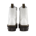 thumbnail image 2 of Dr. Martens Womens Jadon Leather Ankle Combat Boots White 9 Medium (B,M), 2 of 5