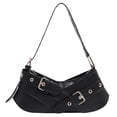 thumbnail image 2 of Bolso Mano para Mujer Piel Sintética Punk Con Color Sólido, 2 of 9