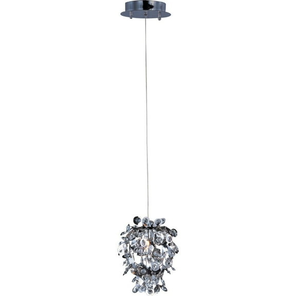 94200BCPC Maxim Lighting Comet - One Light Mini-Pendant     -Traditional Installation