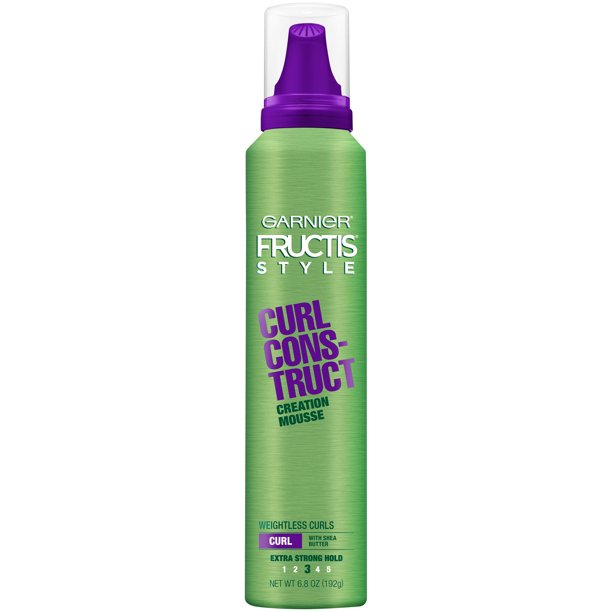 Garnier Fructis Style Curl Construct Creation Mousse, For Curly Hair, 6