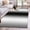 Black, variant on Dark Grey White Round Area Rug 3.3 FT, Non Slip Small Entryway Kitchen Mat, Farmhouse Ombre Color Modern Simple Washable Soft Circular Rug Non-Shedding Door Mat for Bathroom Playroom Kids Room