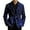 Blue-b, variant on ChaoLingNeng Mens Mardi Gras Blazer, Relaxed Fit Carnival Print Suit Jackets Holiday Party Corduroy Button Blazers Fall Fashion Warm Mens Sport Coats And Blazers