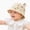 A12--Brown, variant on Newborn Baby Boy And Girl Baby Sun Hat Beach Cap For 3 To 12 Hat Photography Hat For Kids Birthday Party Hat 3-12 Months
