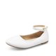 thumbnail image 1 of Zapatos de Vestir para Niña DREAM PAIRS Bailarinas Blancas Talla 6, 1 of 5