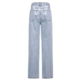 thumbnail image 3 of Arvbitana Women's Pants, Butterfly High Waist Straight-Leg Jeans for Party, 3 of 9