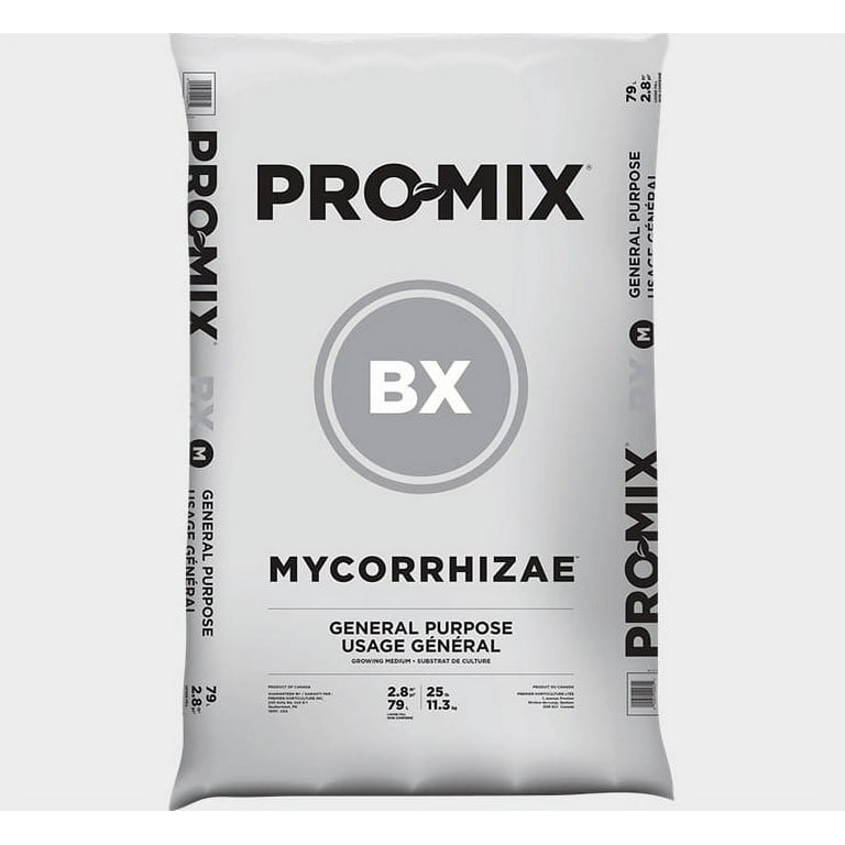 Pro-Mix BX Mycorrhizae Blend Soil for Garden Plant Flower, 2.8 Cu