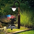 thumbnail image 6 of 250 Years of Defending Metal Garden Stake, Durable Iron Patriotic Yard Sign, 250th Anniversary Bell Outdoor Memorial Day Veterans Day Decor for Lawn Cemetery Memorial Display,11.8Inch, 6 of 9