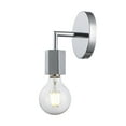 thumbnail image 2 of Trans Globe Lighting 22231 PC Placerville 7" Tall Wall Sconce - Chrome, 2 of 7