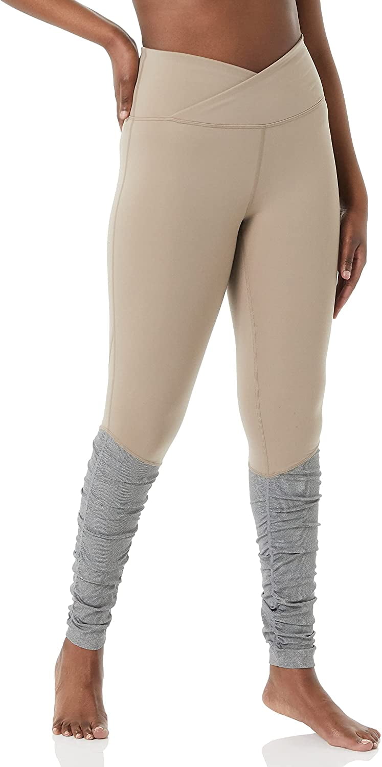 Ballerina Yoga Legging Taupe Light Grey 
