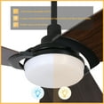 thumbnail image 4 of 52" Indoor/Outdoor Smart Ceiling Fan with Dimmable LED Light for Living Room Bedroom, 4 of 8