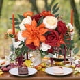 thumbnail image 3 of Artificial Flowers Combo Silk Mix Peony Rose Hydrangea Daisy Fake Spring Flowers w/Stem for DIY Wedding Bouquets Centerpieces Arrangements Table Decor Party Bridal Baby Shower Home Decor, 3 of 5