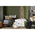 thumbnail image 4 of South Shore Dreamit White and Green Kids Bedding Set Safari Wild Cats, Multiple Sizes, 4 of 6