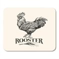 thumbnail image 1 of JSDART Rooster Cock in Vintage Engraving Label for the Farms and Manufacturing Depicting Roster Chicken Product Mousepad Mouse Pad Mouse Mat 9x10 inch, 1 of 1