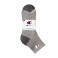 thumbnail image 7 of Champion Men’s Ankle Socks 6 Pack – Half Terry Cushion, Moisture-Wicking, Arch Support, Stretch Comfort, Sizes 6–12.5, 7 of 7