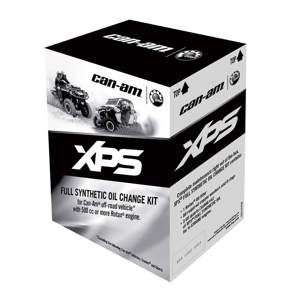 Oem Xps Rotax 4 Stroke Synthetic Blend 5w40 Full Oil Change Kit Can Am Atv Utv Walmart Com Walmart Com