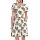 thumbnail image 1 of Disketp 70s Disco Ball para Vestido de Manga Corta para Mujeres, Vestidos de Verano para Mujeres, Casual y Holgado para la Playa, 1 of 6