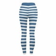 thumbnail image 5 of Felirenzacia High Waisted Leggings for Women and Girl Horizontal Stripes No See Through Tummy Control Cycling Workout Yoga Pants with Pockets Reg & Plus Halloween Printed, 5 of 7