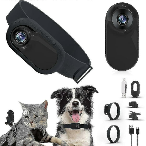 Cat Camera Collar, Hd 1080p Wireless Dog Collar Camera, Sport Action Camera Cat Collar Camera, Video Records Camera For Cats Dogs Gift