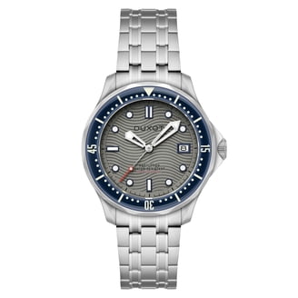 3H Italia DPS1N 52mm Ocean Divers Steel Watch Black Face - Walmart.com