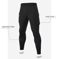thumbnail image 4 of Pantalones deportivos para hombre Fitness Running Ropa deportiva Pantalones de entrenamiento ajustad Abanopi Los hombres pantalones deportivos, 4 of 7