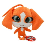Miraculous Ladybug - Kwami Mon Ami Barkk, 9-inch Dog Plush Toys for Kids, Super Soft Stuffed Toy with Resin Eyes, High Glitter and Gloss, and Detailed Stitching Finishes, Wyncor