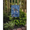 thumbnail image 2 of Carolines Treasures Ck6263gf Schnauzer Bandera de bienvenida Tamaño del jardín Afortunado Sencillez, 2 of 3