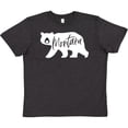 thumbnail image 3 of Inktastic Montana White Bear Silhouette Youth T-Shirt, 3 of 5