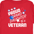 thumbnail image 4 of Inktastic Proud Granddaughter of a Veteran- Veterans Day Girls Long Sleeve Toddler T-Shirt, 4 of 5