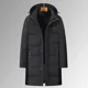 thumbnail image 4 of Chaqueta de plumón de lujo de diseñador para hombre, marca de invierno, con capucha extraíble, relleno de plumón de pato, ropa de abrigo para el frío, chaqueta de invierno para hombre, 4 of 5