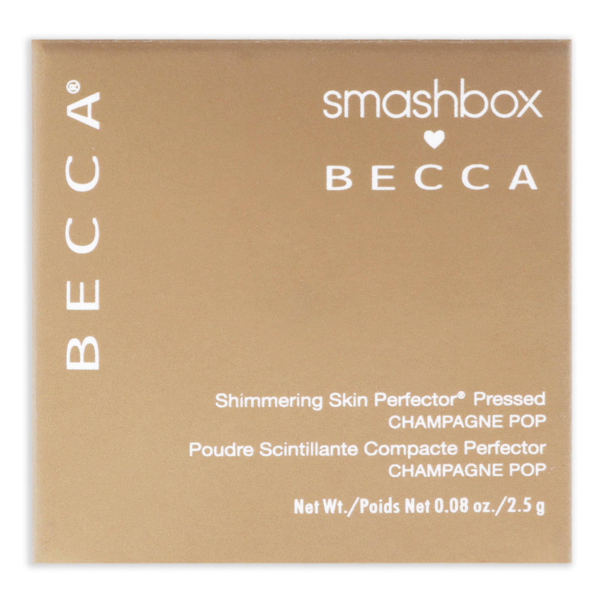 Becca Shimmering Skin Perfector Pressed Highlighter - Champagne Pop by SmashBox for Women - 0.08 oz Highlighter