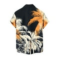 thumbnail image 5 of JURANMO Mens Hawaiian Shirts Big and Tall Coconut Tree Print Short Sleeve Tops Casual Button Down Beach Aloha Shirts Multicolor XXXL Sale of The Day, 5 of 8
