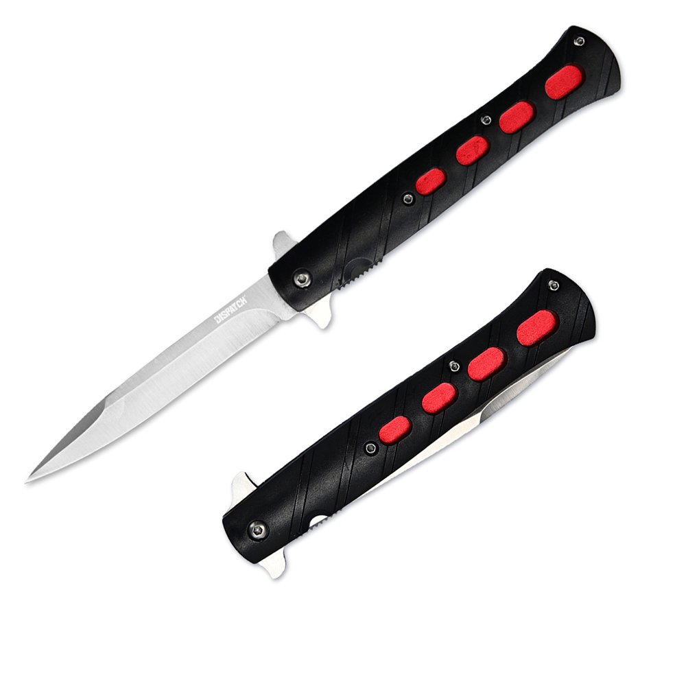 DISPATCH 4.1" Folding Knife T with Four Round Hole Outdoor Portable
