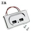 thumbnail image 3 of Bgsha Chargeur Double Ports Usb 12V pour Véhicule Récréatif Caravane Véhicule Récréatif, 3 of 9