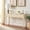 Distressed White, variant on Safavieh Opal 3 Draw Console Table, Black