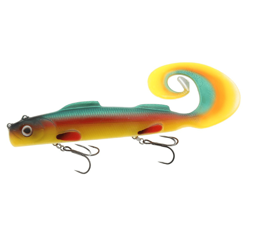 Soft Lure Fishing Soft Bait Freshwater Curly Shad Fishing Tackle Bulldog Lures Color 1