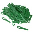 thumbnail image 1 of Cuchilla cortadora de césped, 50 unids/set Cortadora de césped de plástico Cortadora de césped Cuchilla de plástico Cortadora de césped Cuchilla de corte Meticulosamente diseñada, 1 of 8